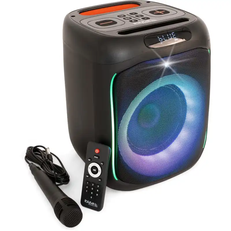 IBIZA CUBE180 AKKUBETRIEBENE LAUTSPRECHERBOX 180W TWS Sofort Bestellen