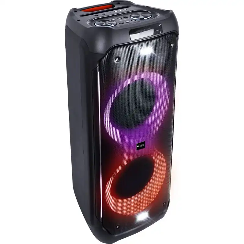 Ibiza COLUMBA1200 Partybox Musikbox mit Bluetooth LED Mikrofon 1200W Begrenztes Angebot