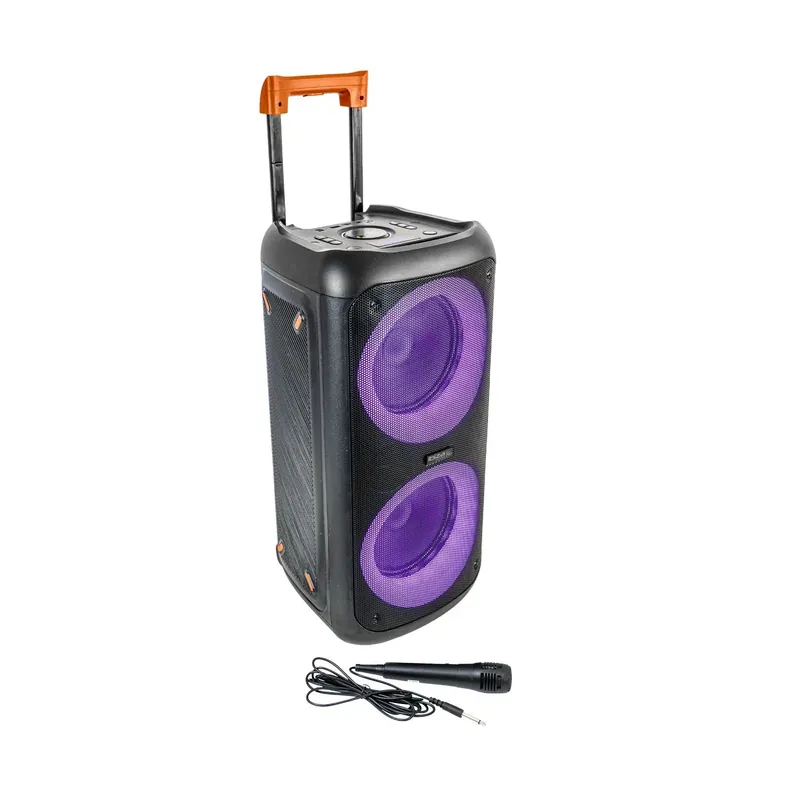 IBIZA ERIS400 Party Akku Lautsprecher Bluetooth TWS Mikrofon LED Geprüft