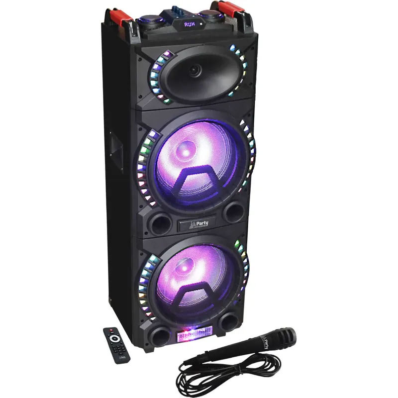 Versand Am Gleichen Tag PARTY PARTY-STUP210 DJ SOUND SYSTEM 500 WATT MIT USB BLUETOOTH SD-CARD LED EFFEKT