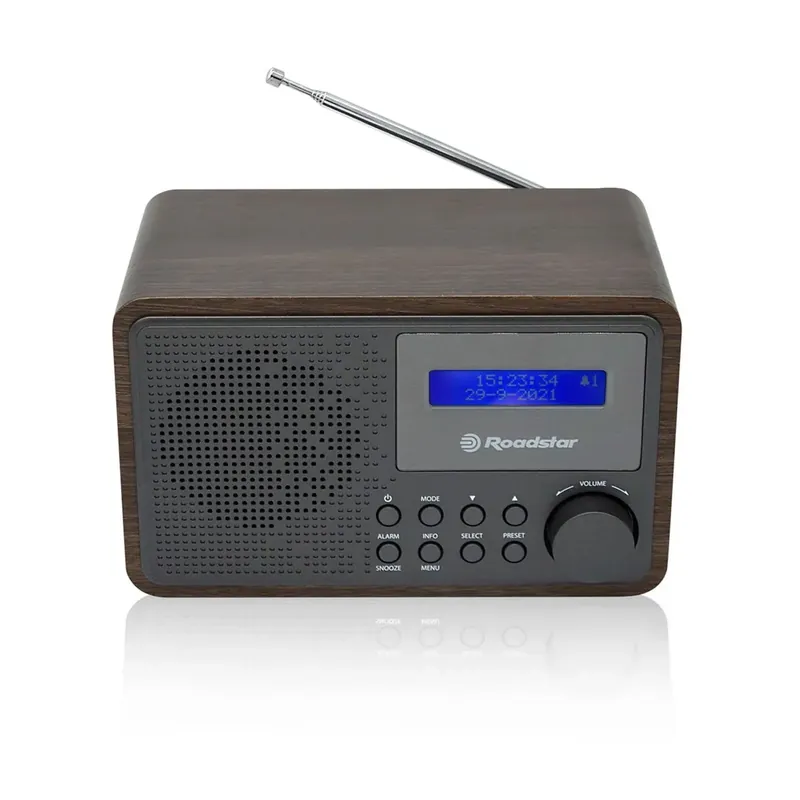 ROADSTAR HRA-700 Radiowecker mit DAB+ FM RDS Doppelalarm Sleep Timer und Batteriebetrieb Mega-Angebot