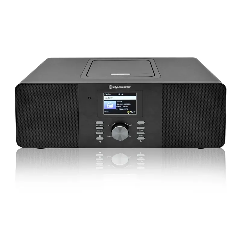 ROADSTAR IR-540D+BT Black Internetradio mit DAB+ FM RDS CD MP3 Bluetooth Stereo Sound und Fernbedienung Top-Preis