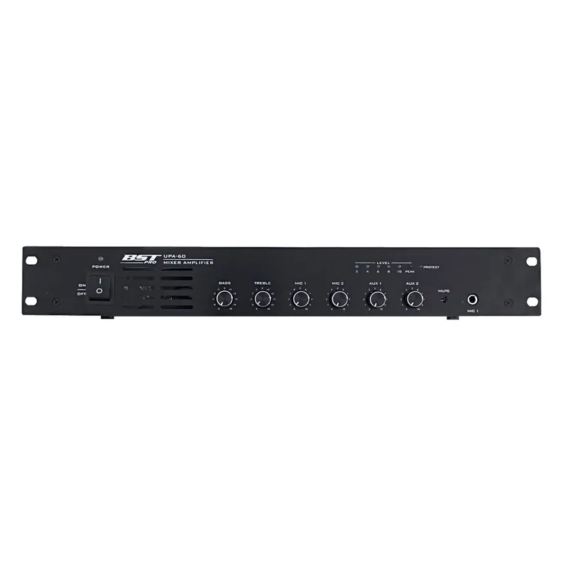 BST PRO UPA60 100V ELA MISCHVERSTÄRKER 60W Garantierte Lieferung