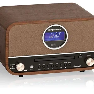 ROADSTAR HRA-1782N DAB+ Stereoanlage mit Bluetooth CD MP3 USB Aufnahme DAB+ FM RDS Radio Fernbedienung und AUX Angebot