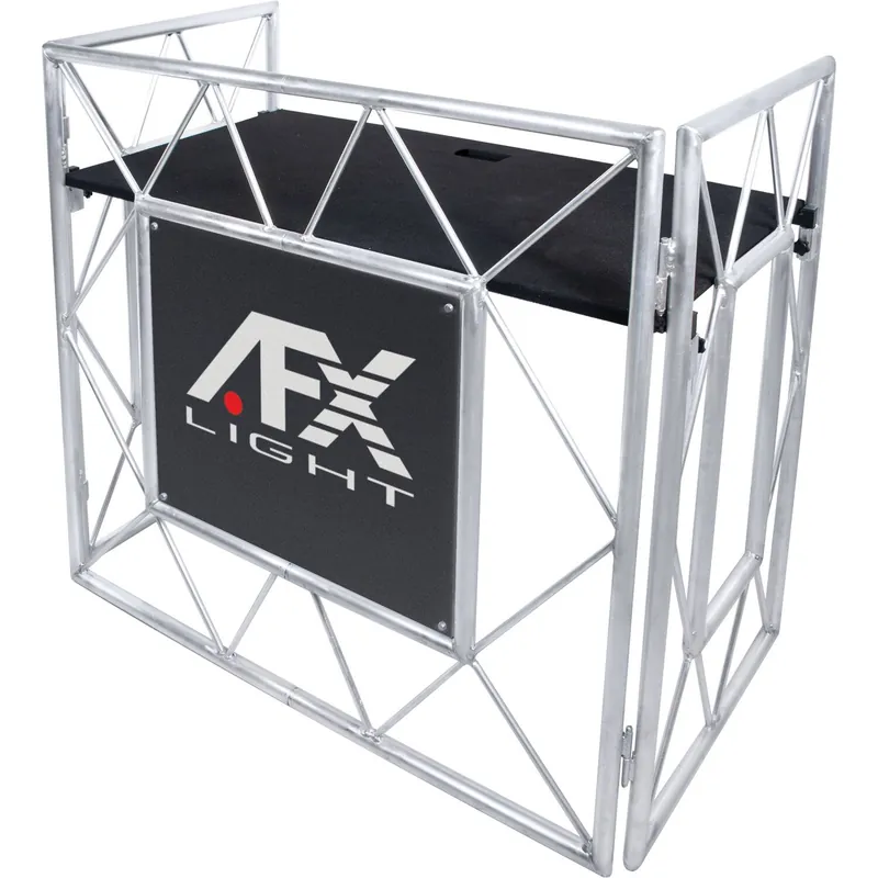 AFX DJ-BOOTH ALUMINIUM DJ TISCH Kostenloser Rückversand