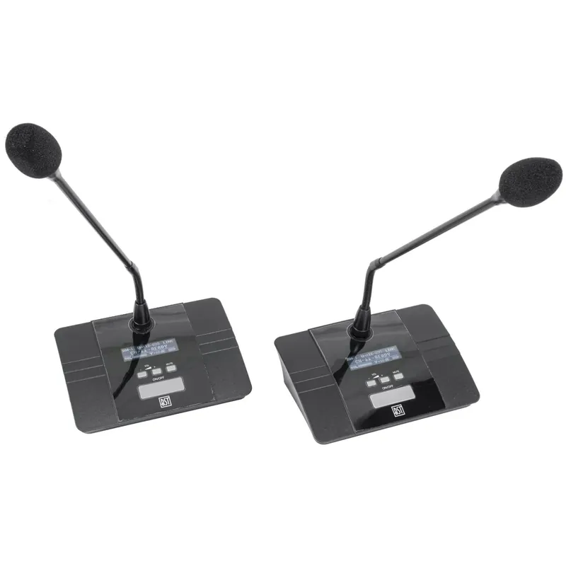 BST HTX-28D Delegierten-Mikrofon Set für UHF Zentraleinheit HTX-28R Neue Ware