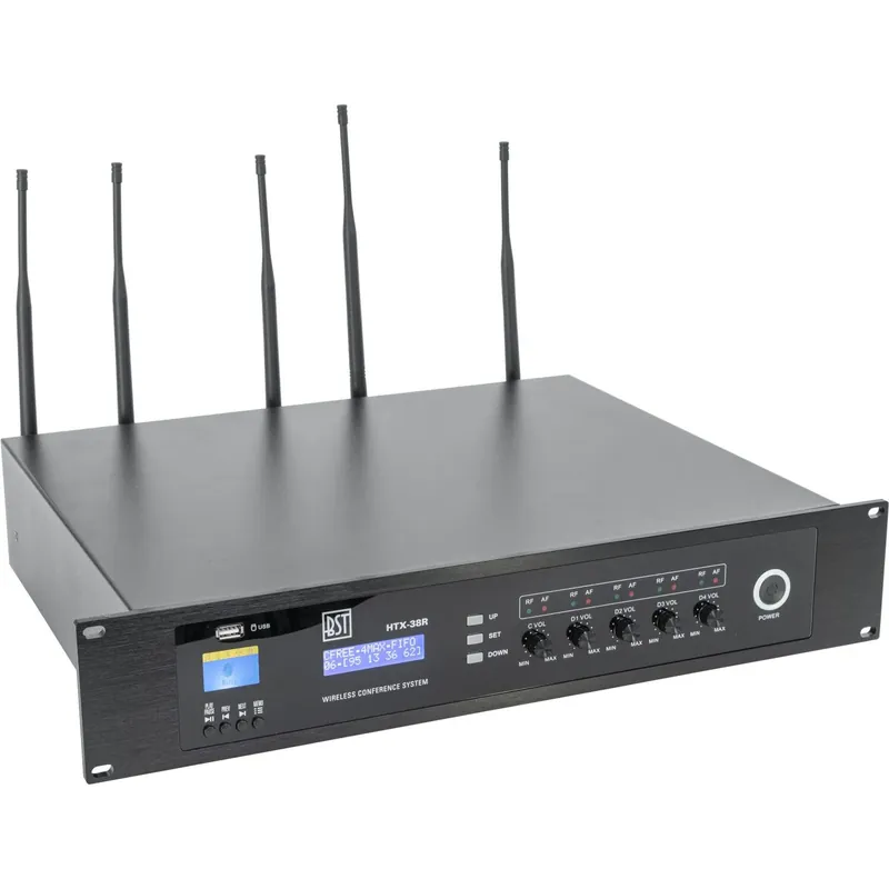 Rabatt BST HTX-38R UHF-Konferenzsystem mit USB-Recorder