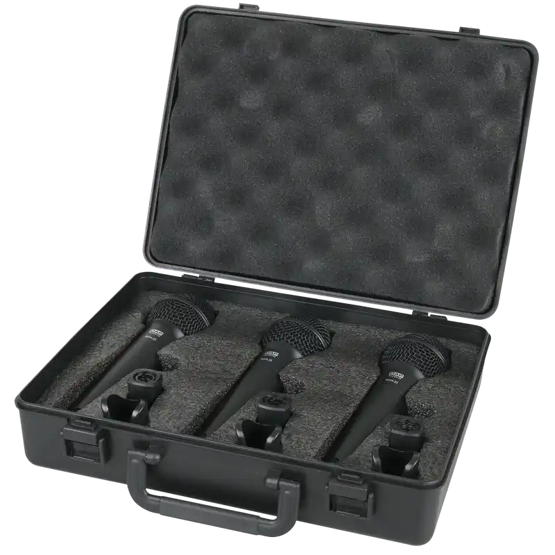 Zertifiziert DAP PDM-Pack 3-teiliges Set dynamischer Gesangsmikrofone