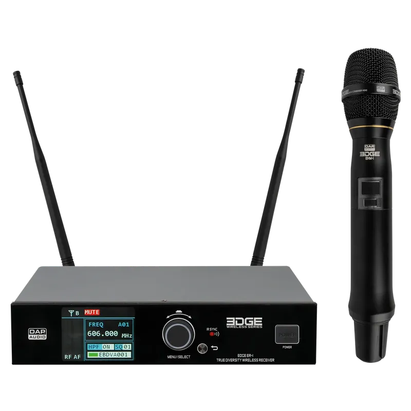 DAP EDGE EHS-1 Kabelloses Handmikrofon-Set - (610-670 MHz) Mega-Angebot