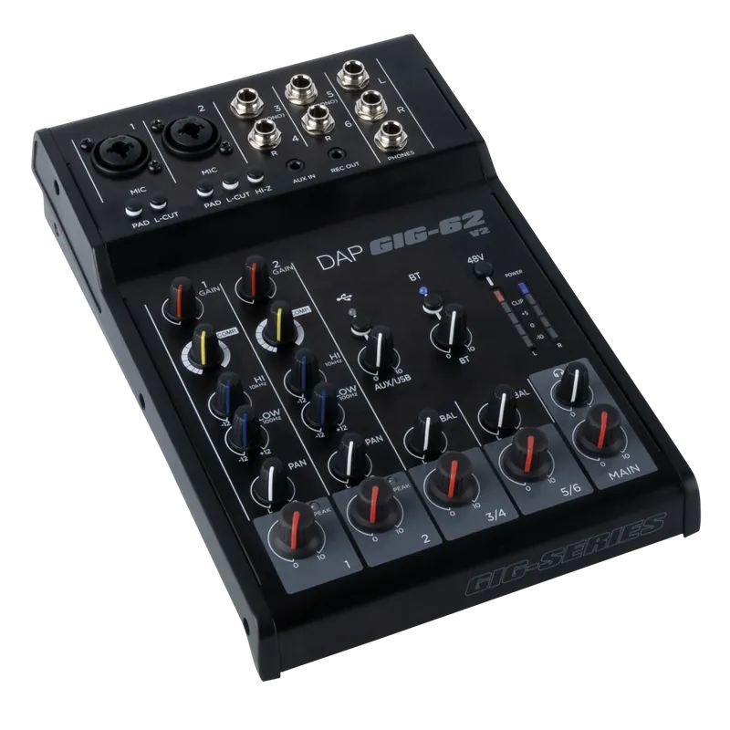 Nur Für Kurze Zeit DAP GIG-62 V2 6-Kanal-Analogmischer