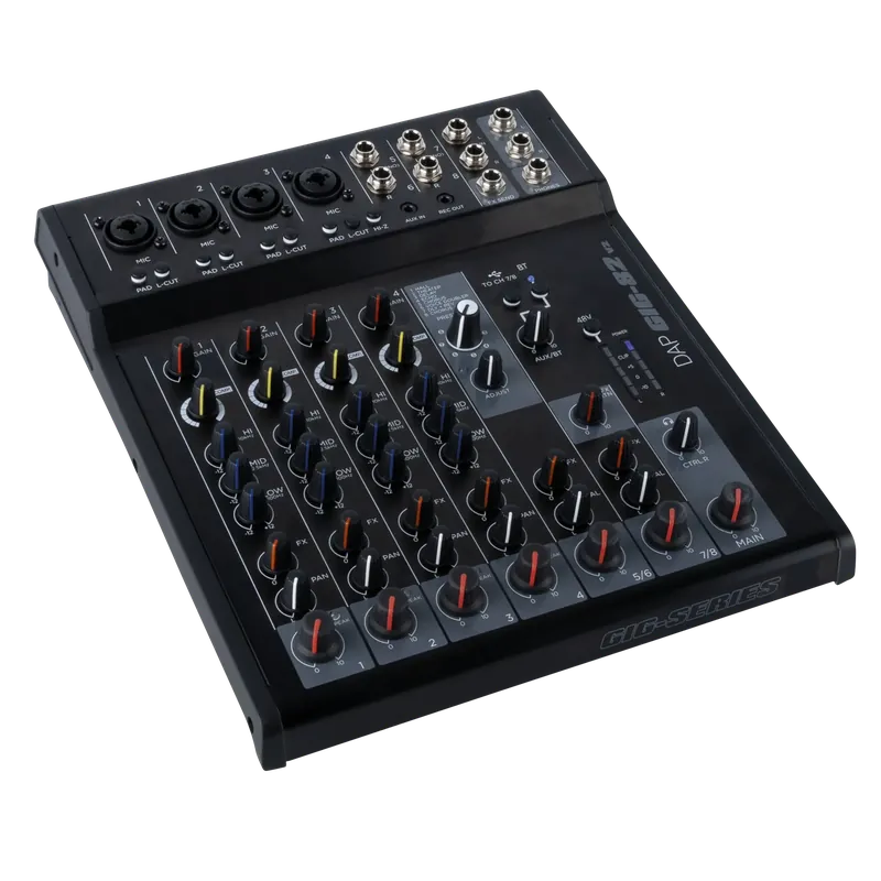 DAP GIG-82 V2 8-Kanal-Analogmischer mit Effekten Solange Der Vorrat Reicht
