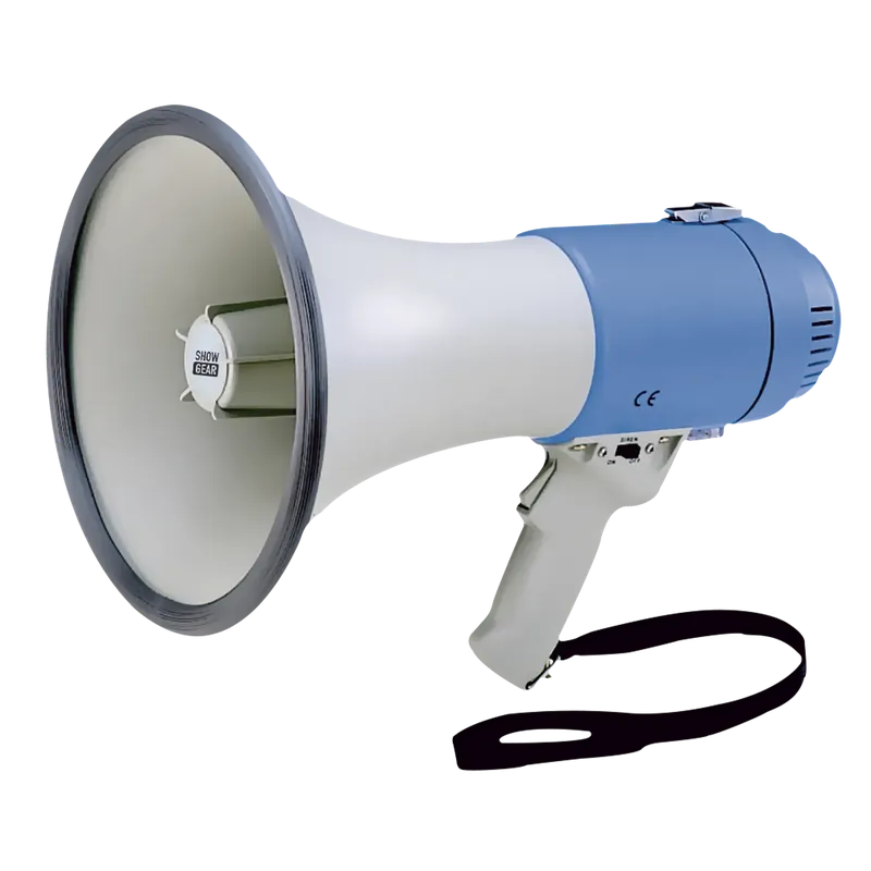 Schnäppchen SHOWGEAR MF25F 25 Watt Megaphon - blau/weiß