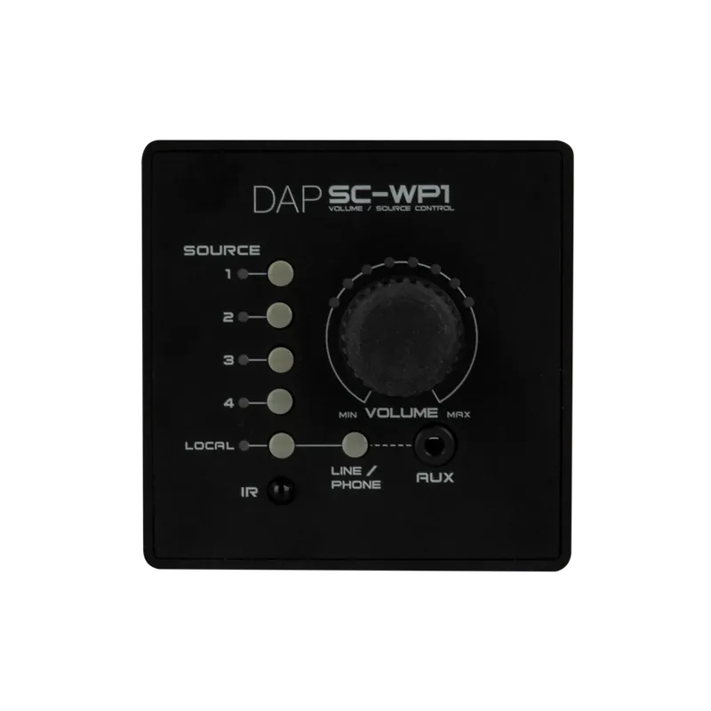Mega-Angebot DAP SC-WP1 Wand-Bedienfeld für SC-5.2 Signalwahlschalter - schwarz
