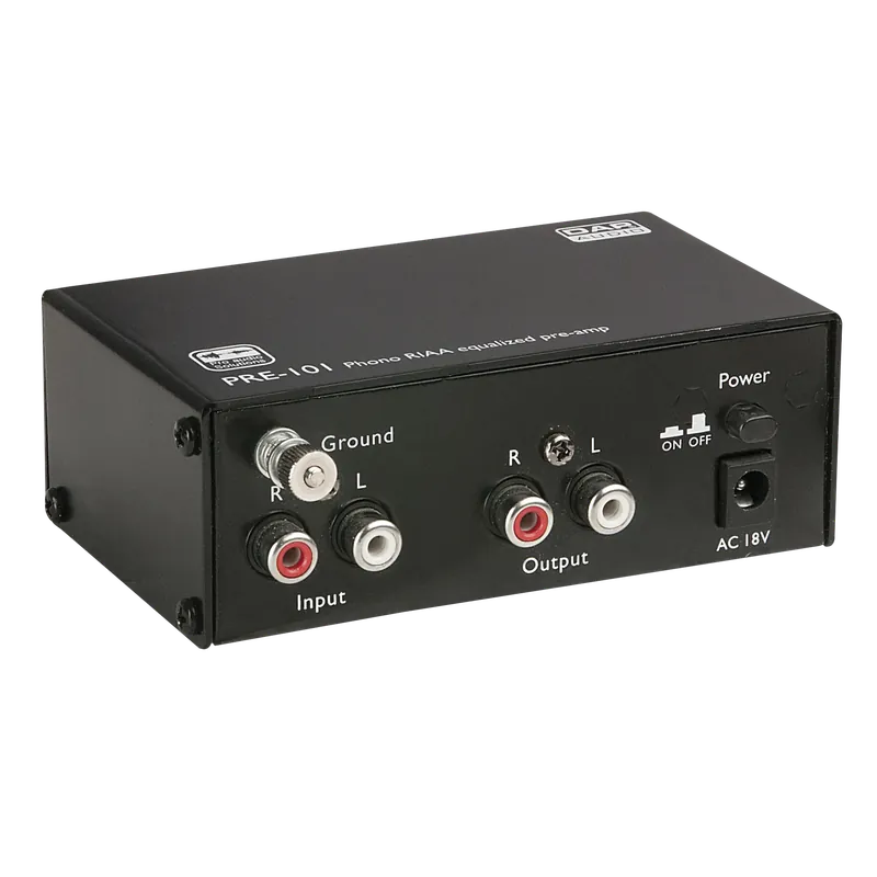 Meistverkauft DAP PRE-101 Phono RIAA Vorverstärker für entzerrte Signale