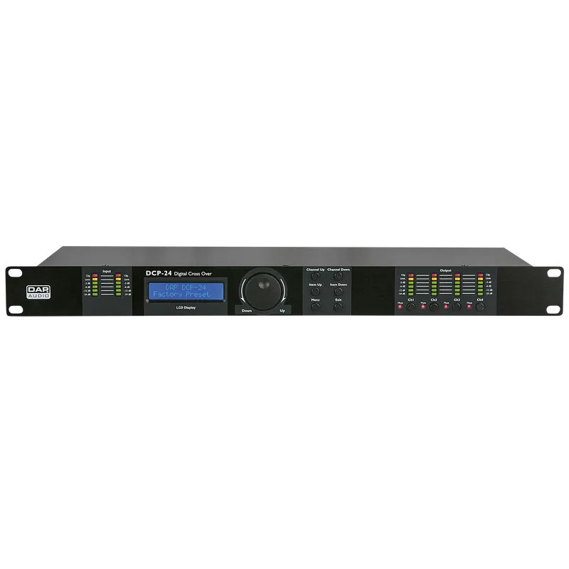 DAP DCP-24 MKII Digitaler Crossover mit 4 Kanälen Ausverkauf