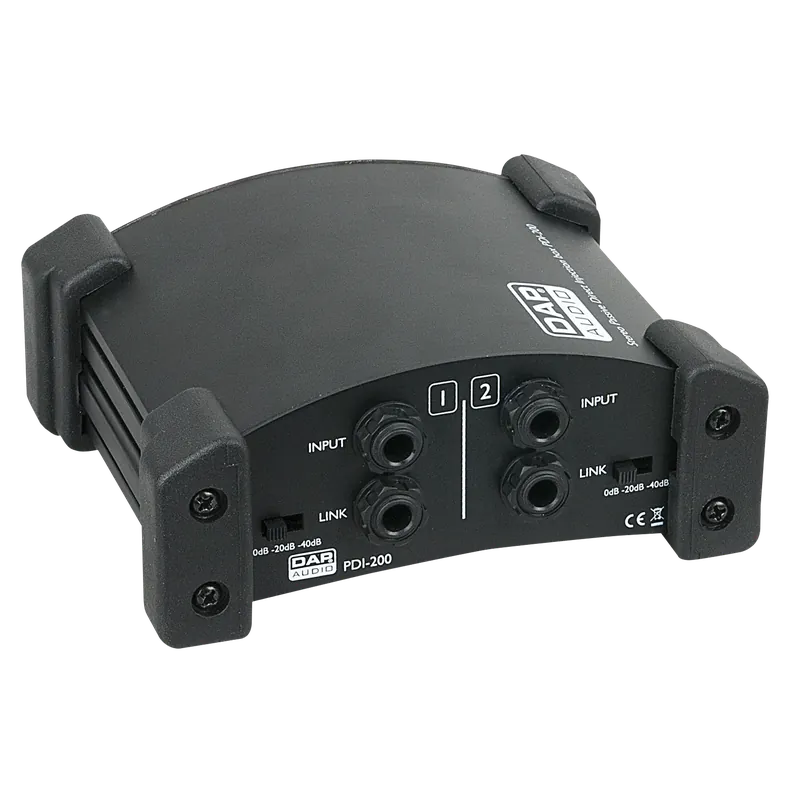 Geprüft DAP PDI-200 Passive Stereo-DI-Box