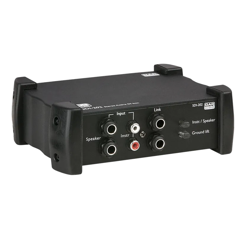 Schnäppchen DAP SDI-202 Aktive Stereo-DI-Box