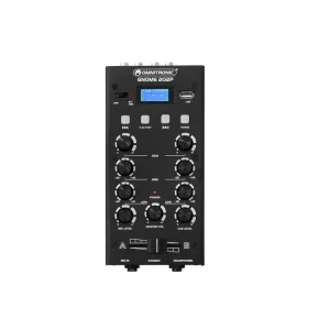 Zertifiziert OMNITRONIC GNOME-202P Mini-Mixer schwarz