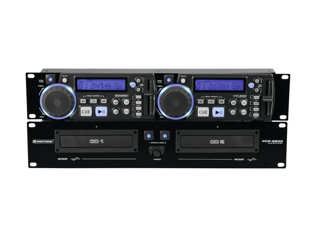 Beliebt OMNITRONIC XCP-2800 Dual-CD-Player