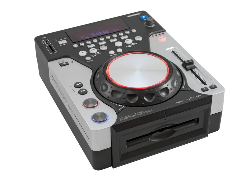 OMNITRONIC XMT-1400 MK2 Tabletop-CD-Player Markenprodukt