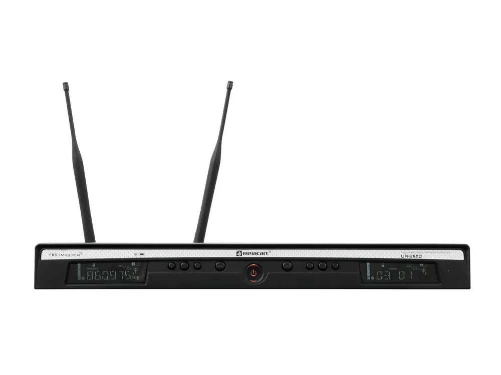 RELACART UR-260D 2-Kanal-UHF-Empfänger Bestpreis