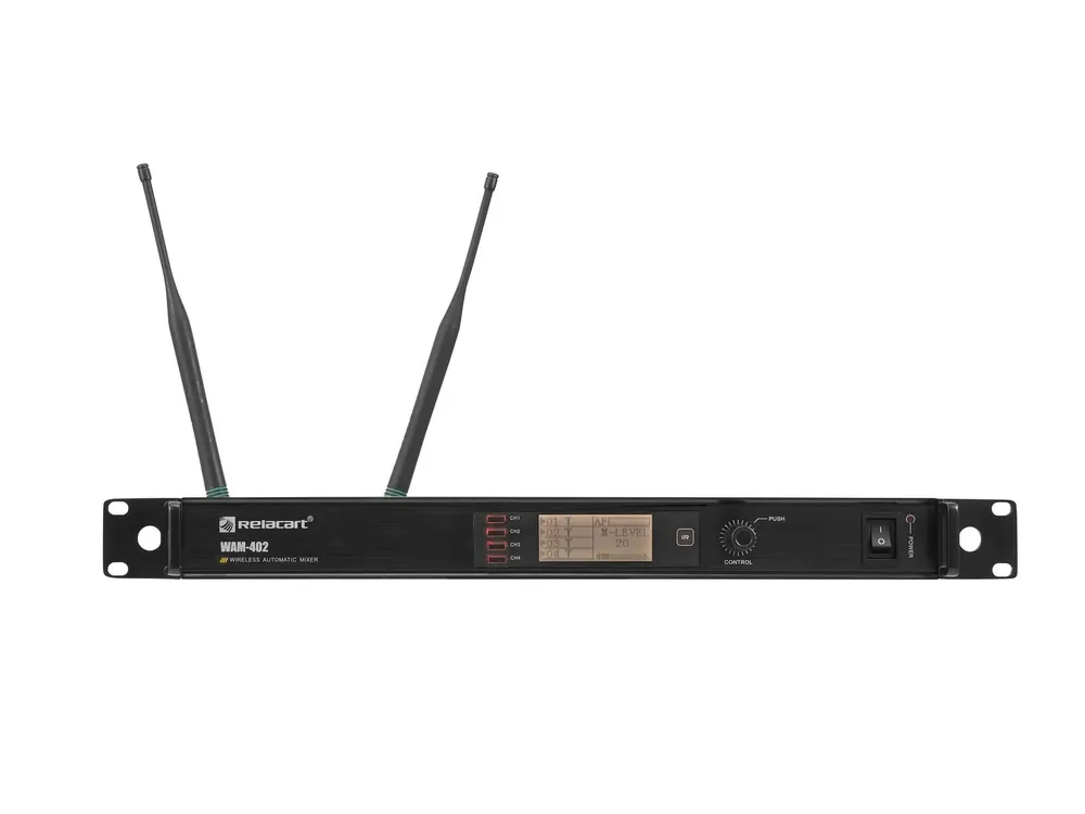 RELACART WAM-402 4CH Digital UHF Automatic Mixer Begrenztes Angebot