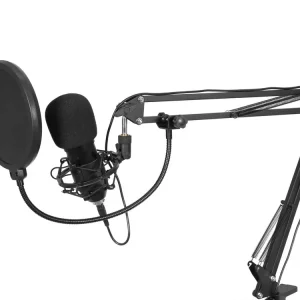 Direkt Vom Hersteller OMNITRONIC BMS-1C USB Kondensator-Broadcastmikrofonset