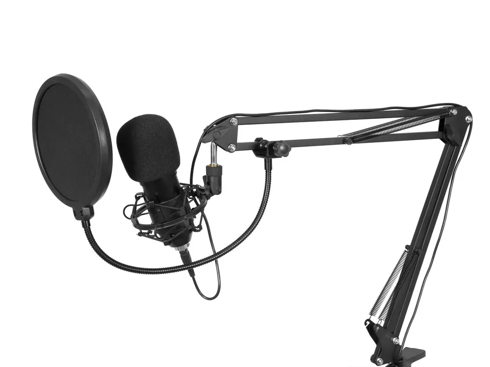 Direkt Vom Hersteller OMNITRONIC BMS-1C USB Kondensator-Broadcastmikrofonset