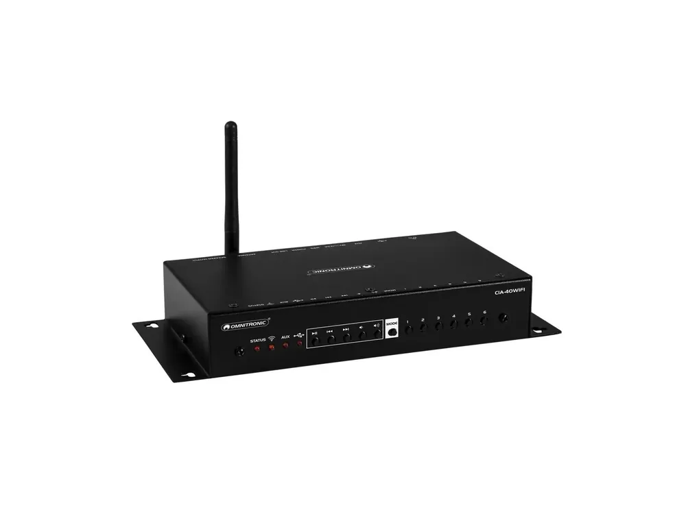 OMNITRONIC CIA-40WIFI WLAN Multiroom Streaming Verstärkersystem Bestseller