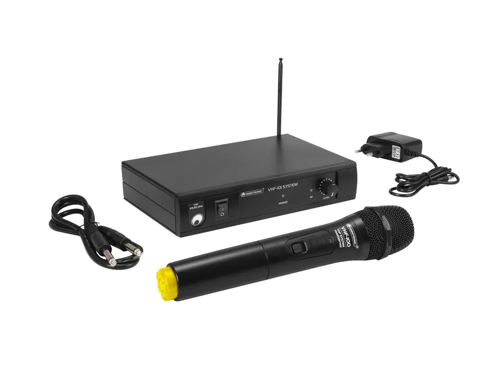 OMNITRONIC VHF-101 Funkmikrofon-System 214.35MHz Aktuell