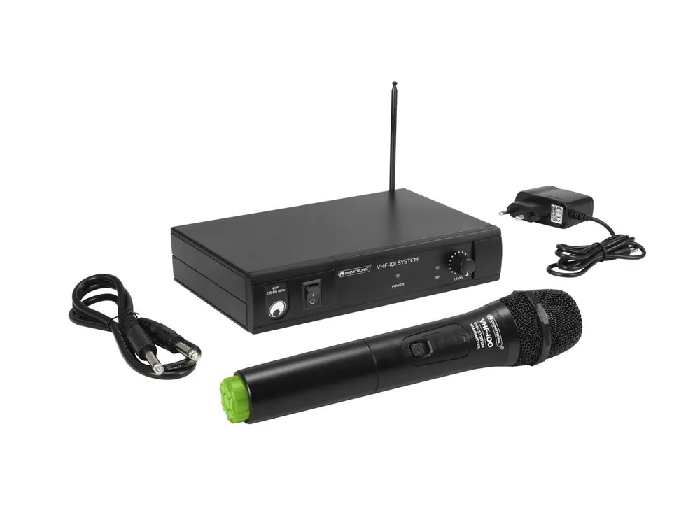 Günstig OMNITRONIC VHF-101 Funkmikrofon-System 207.55MHz
