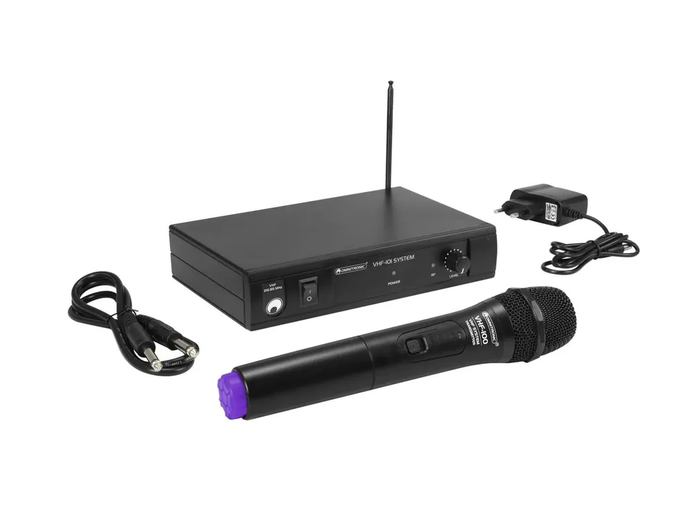 Schnäppchen OMNITRONIC VHF-101 Funkmikrofon-System 200.10MHz
