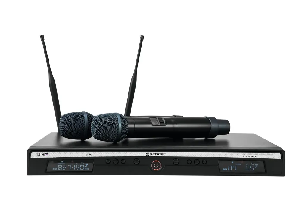 Kracherpreis RELACART UR-222D 2-Kanal-UHF-System