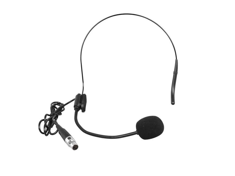 Saisonangebot OMNITRONIC UHF-E Serie Kopfbügelmikrofon schwarz