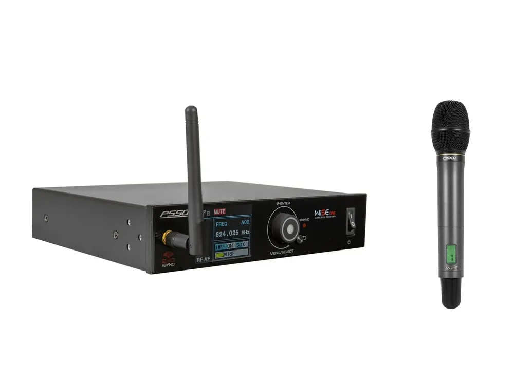 Angebot PSSO Set WISE ONE + Dyn. Funkmikrofon 823-832/863-865MHz
