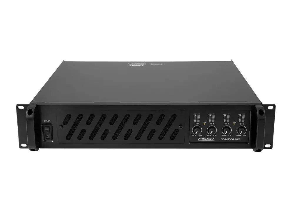 Rabatt PSSO QDA-6000 MK2 4-Kanal-Endstufe