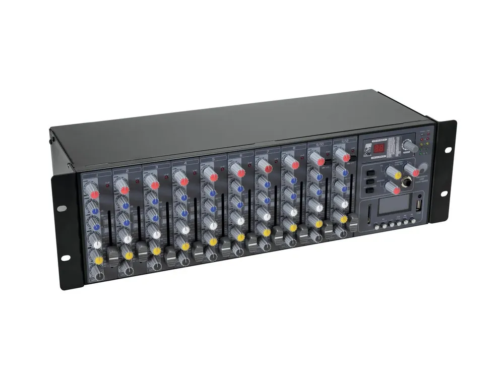 OMNITRONIC RM-1422FX USB Rack-Mixer Expressversand