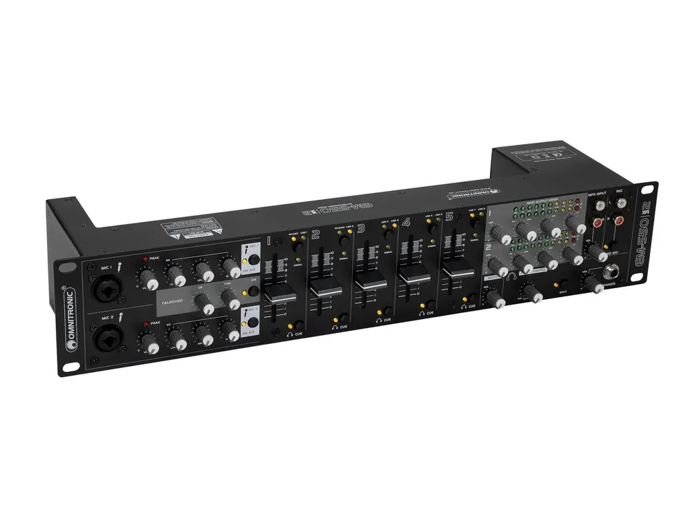 OMNITRONIC EM-550B MK2 Entertainment-Mixer Versand Am Gleichen Tag