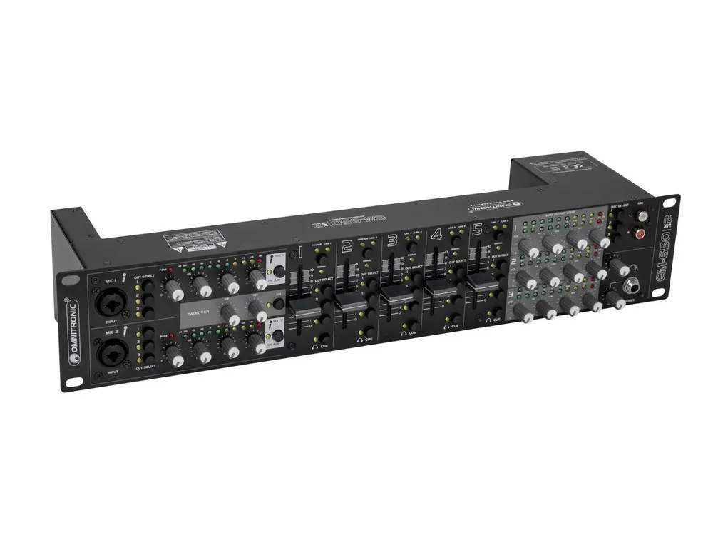 OMNITRONIC EM-650B MK2 Entertainment-Mixer Versand Am Gleichen Tag