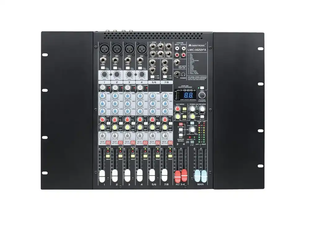 Kracherpreis OMNITRONIC LMC-1422FX USB Mischpult