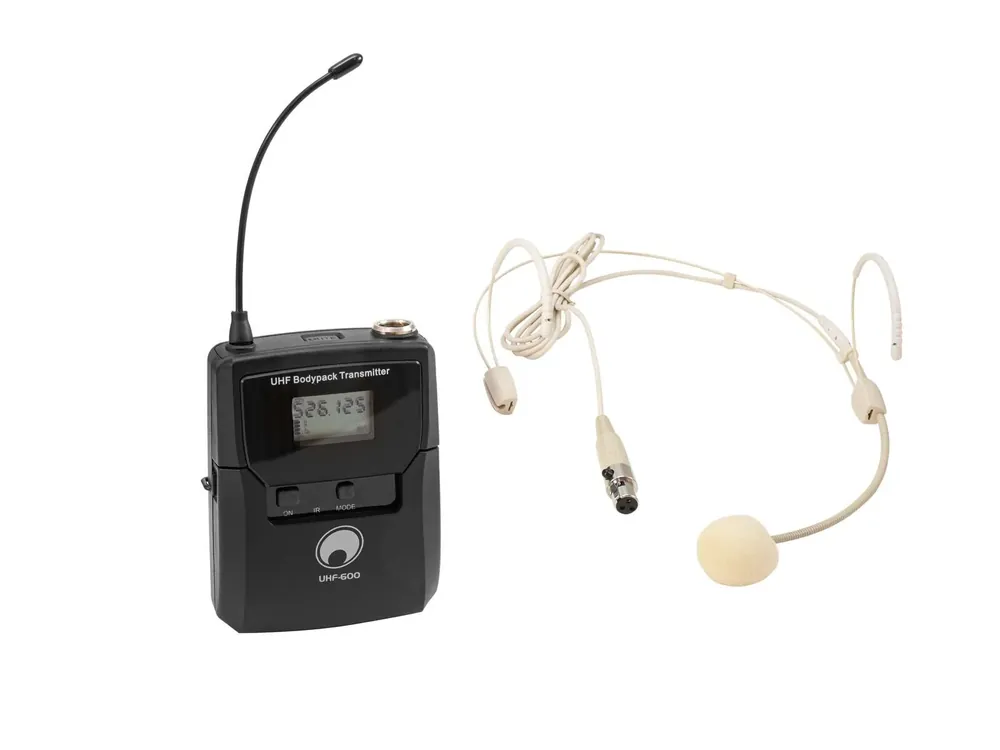 OMNITRONIC UHF-600 Taschensender 520-554 MHz Günstig