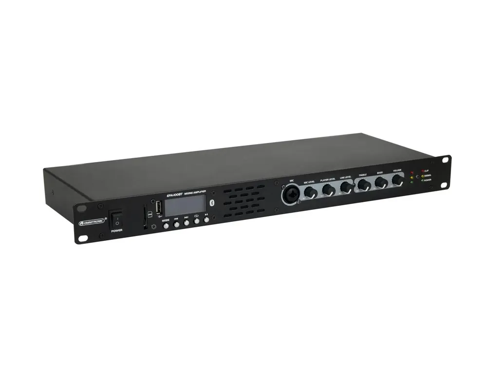 OMNITRONIC EPA-100BT Mischverstärker Abverkauf