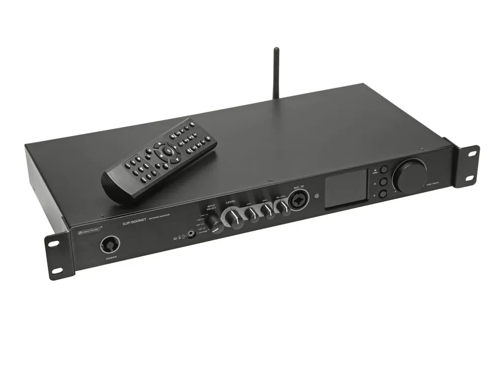 Neu OMNITRONIC DJP-900NET Class-D Verstärker mit Internetradio