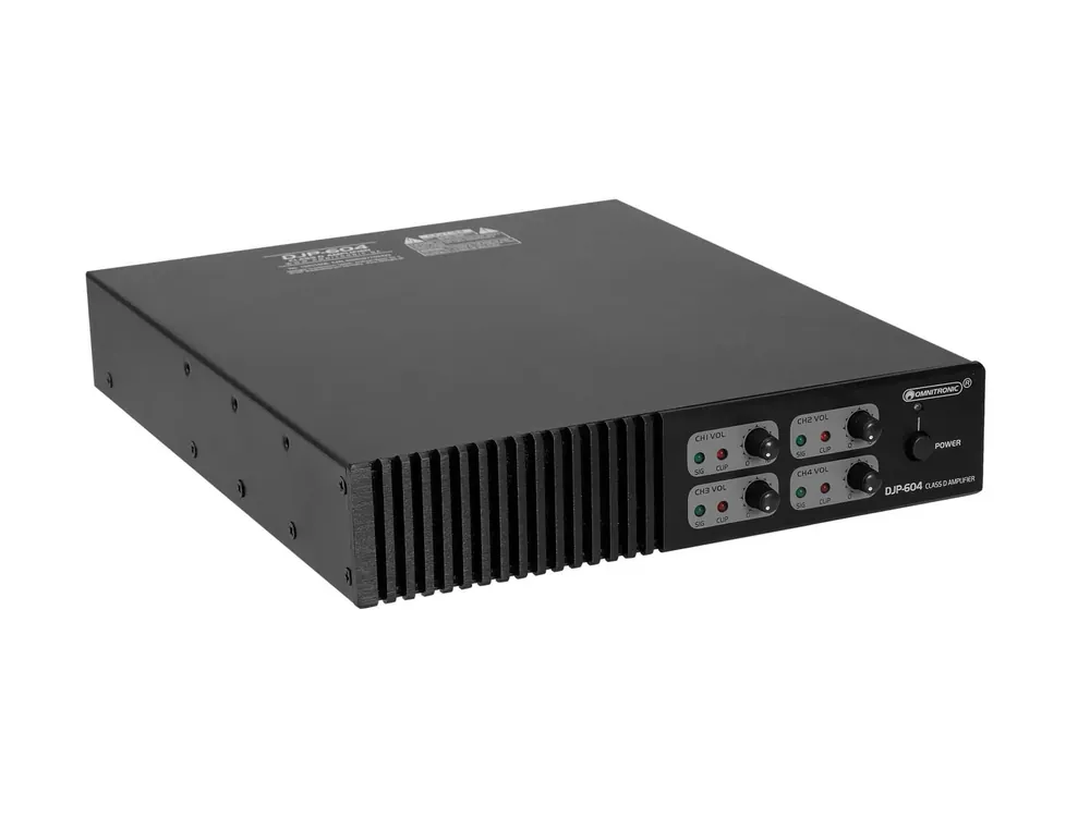 Online Kaufen OMNITRONIC DJP-604 4-Kanal Class-D Endstufe