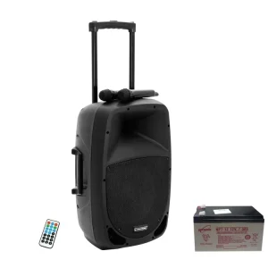 Beliebt OMNITRONIC Set MES-15BT2 + Akku