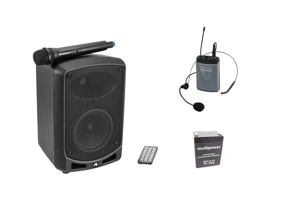 Sofort Bestellen OMNITRONIC Set WAMS-65BT + Taschensender inkl. Headset + Akku