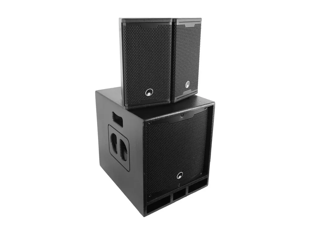 Letzte Chance OMNITRONIC MAXX-1206DSP 2.1 Aktiv-System