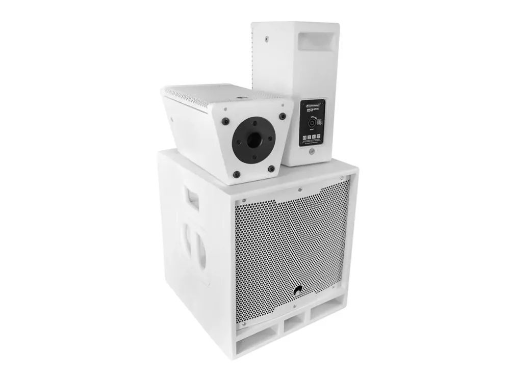 Preisknaller OMNITRONIC MAXX-1206DSP 2.1 Aktiv-System weiß