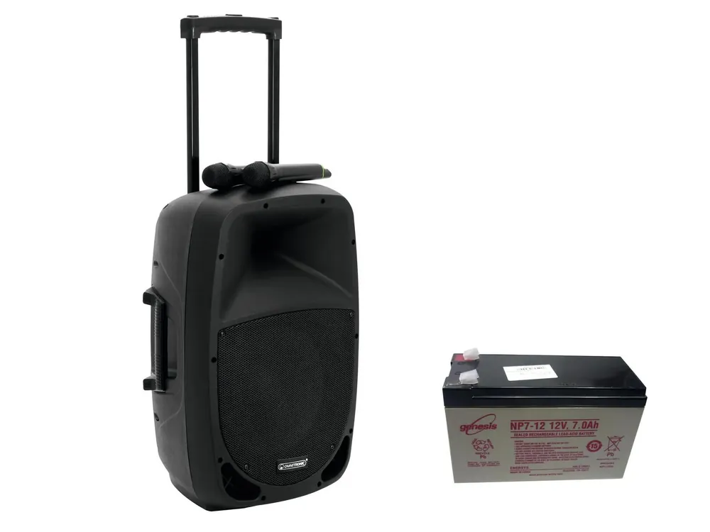 Direkt Vom Hersteller OMNITRONIC Set MES-12BT2 + Akku