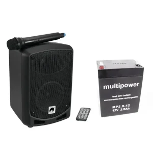 Begrenztes Angebot OMNITRONIC Set WAMS-65BT + Akku